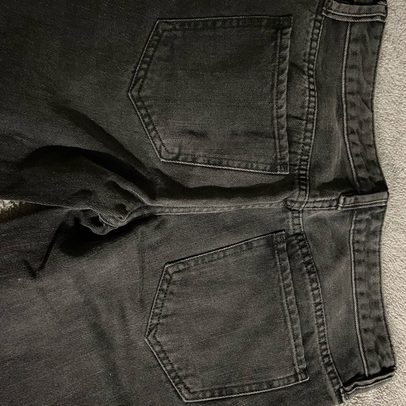 Free People low rise wide leg jeans - Picture 2 of 5